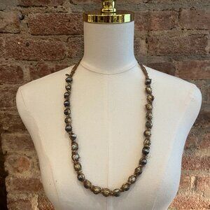 Lanvin - Beaded Ribbon Necklace